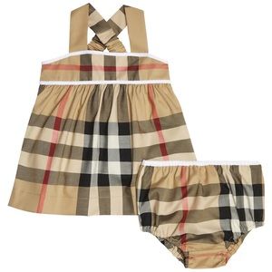 Burberry Baby dress and bloomers set